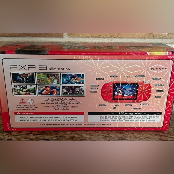 NEW 16 bit Handheld Game Console Portable Video Game 9999 Games Retro Megadrive - Picture 8 of 10